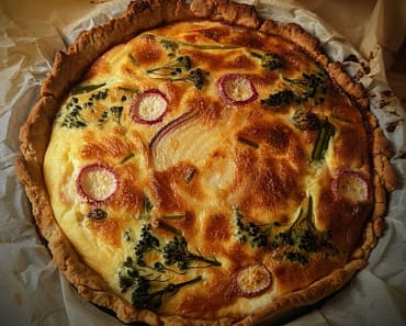 How To Make a Rustic Vegetable Quiche