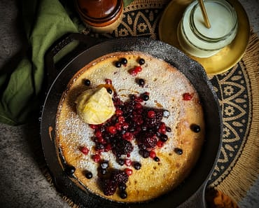 How to make a Baked Skillet Pancake